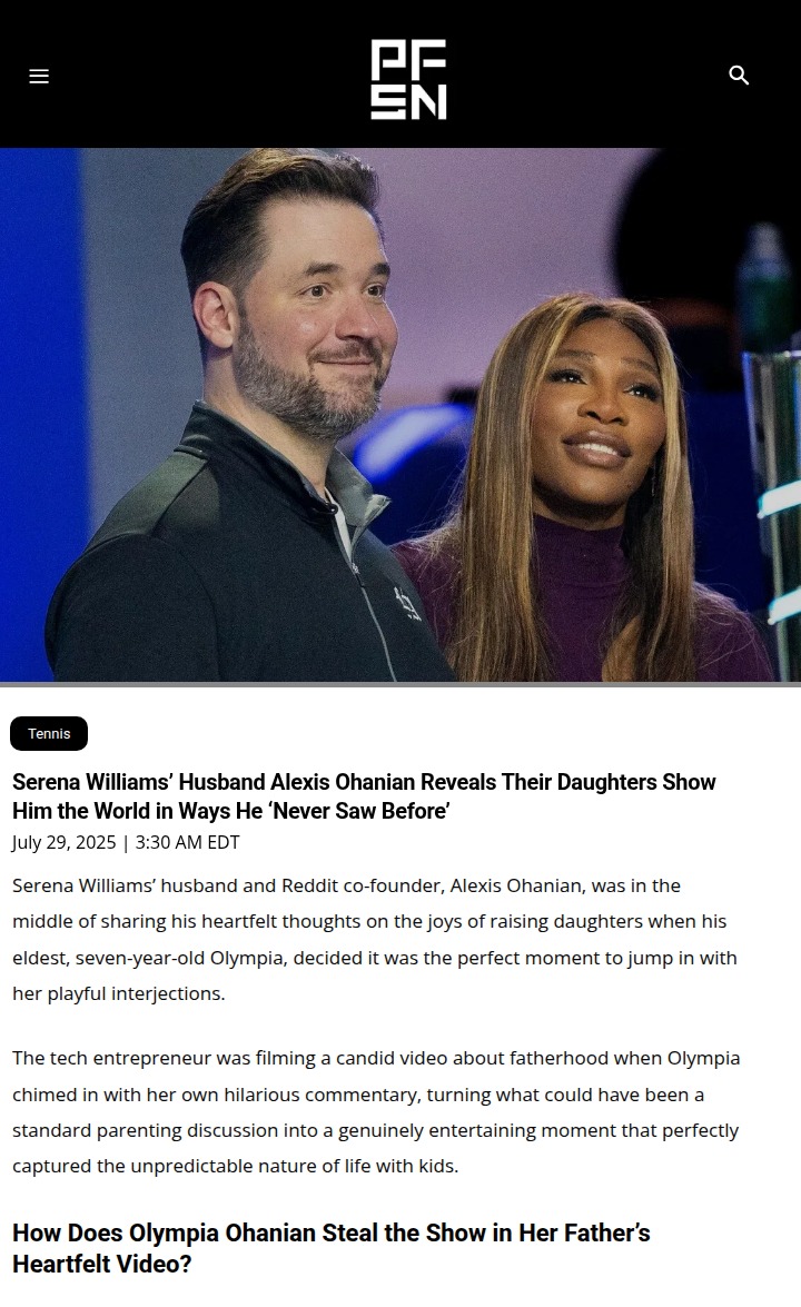 Olympia Steals the Spotlight from Dad!
