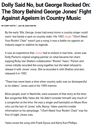 Dolly Dropped George?! Country Fans Divided 🎤