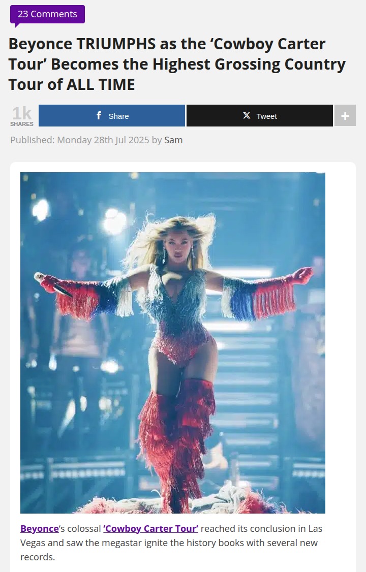 Beyoncé’s Country Reign Shocks Haters 🤠