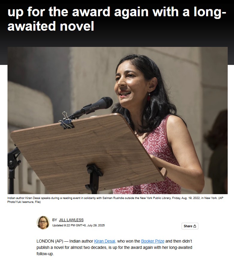 Kiran Desai’s Epic Comeback? 👀