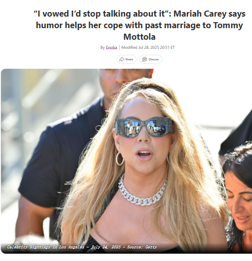 Mariah Spills on Her 'Prisoner' Marriage