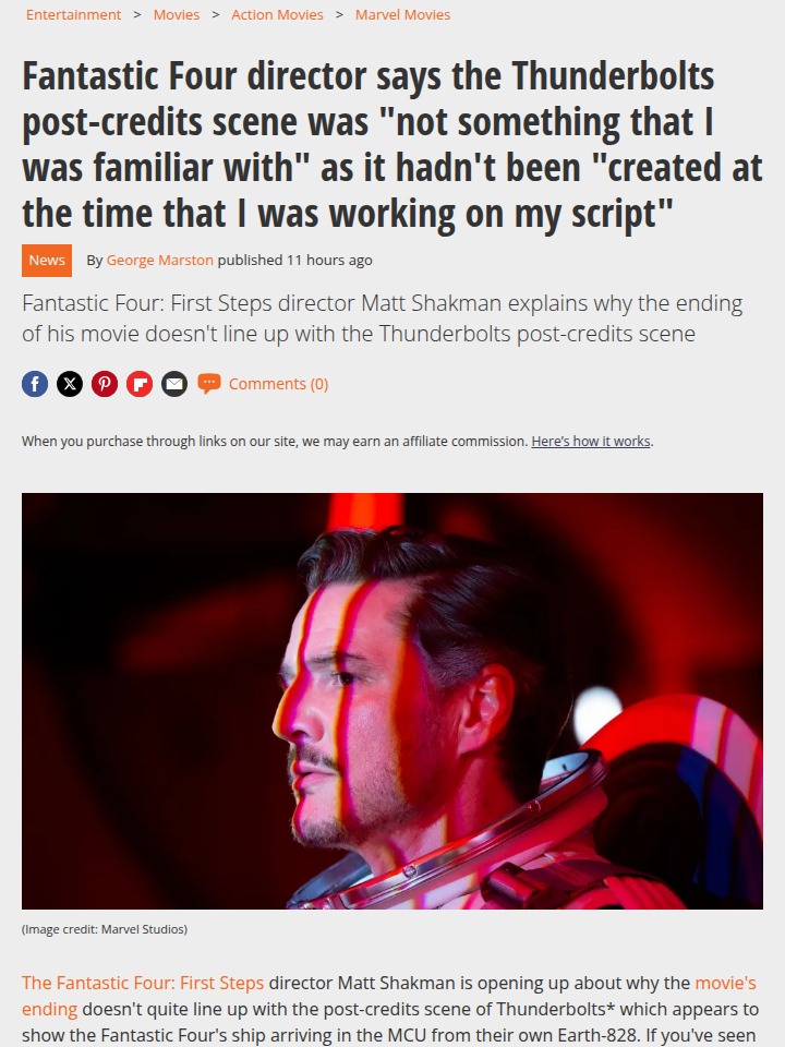 FF & Thunderbolts Scene Mix-Up? 🤔