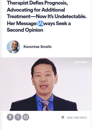 She Beat Stage 4 Cancer—Here’s How