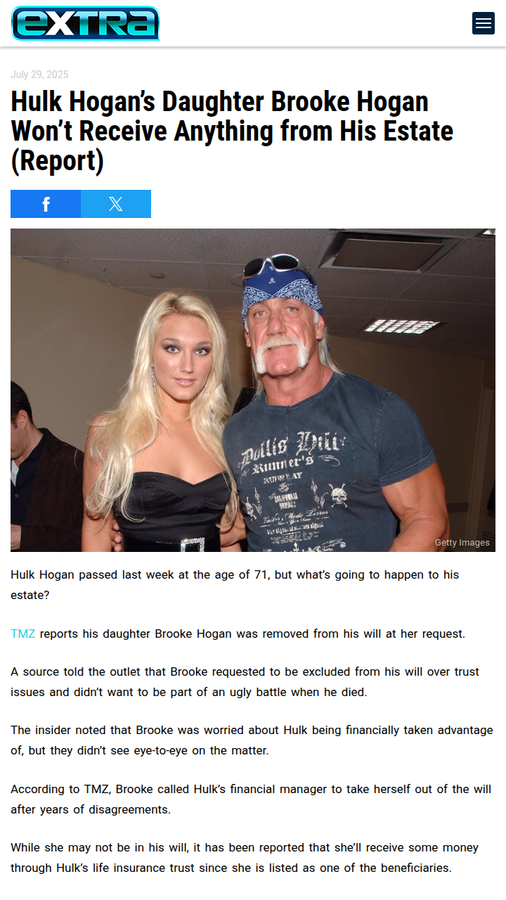 Brooke Bows Out of Hulkster’s Will