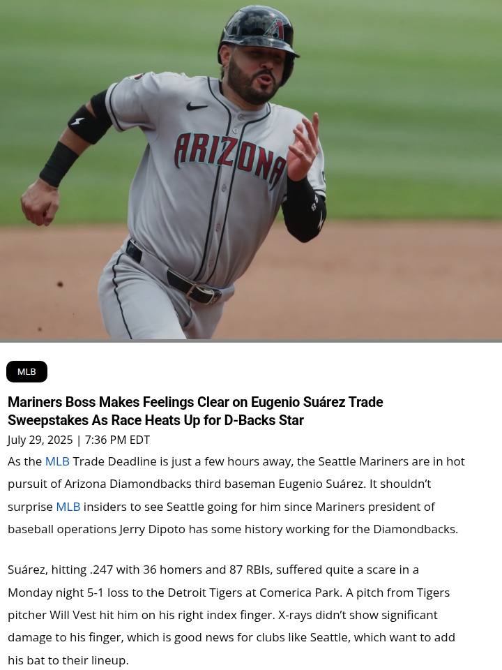 Dipoto Eyes Geno: Can Mariners Land Their Guy?