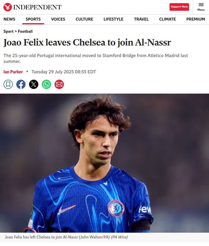 Joao Felix Joins CR7 at Al-Nassr!