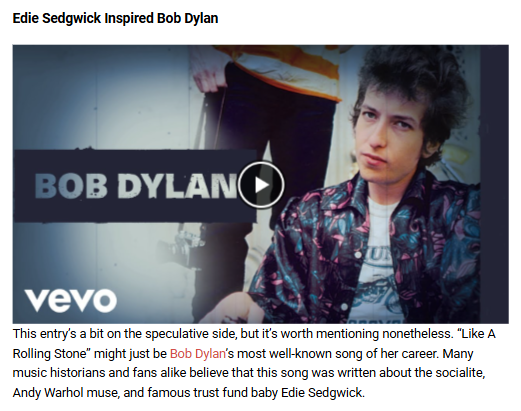 Did Dylan Really Write for Edie? 🤔