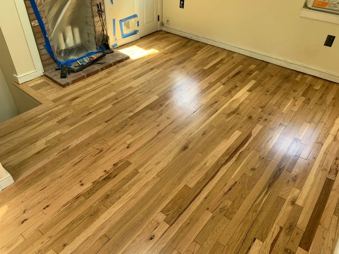 How did we do on these refinished floors? 😏 Pure amateur