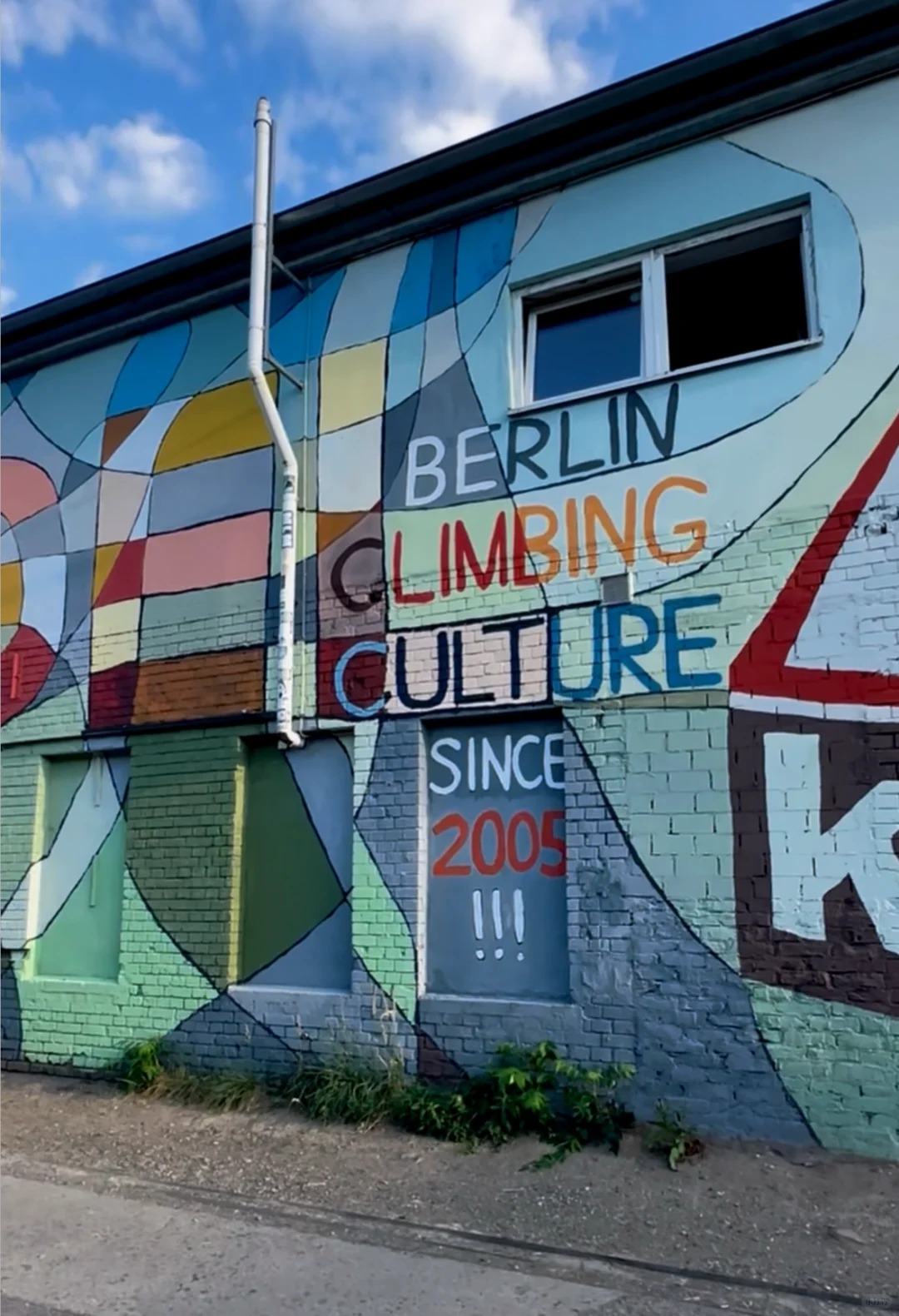 So, last week in Berlin I checked out this insanely cool climbing spot.