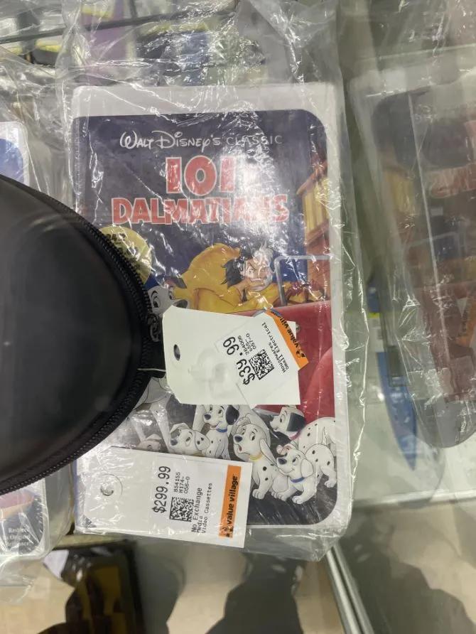 Thrift Store’s $300 Disney VHS Fail