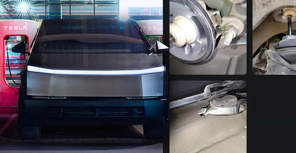 Tesla Cybertruck’s Suspension Goes Boom?!