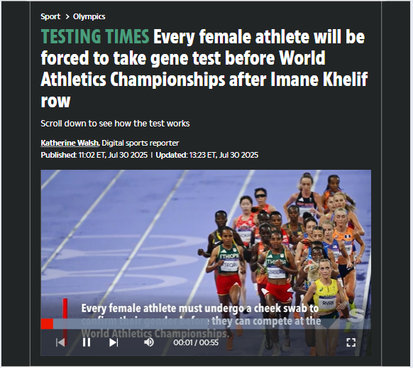 Gene Testing Rule Shakes Up Women’s Worlds