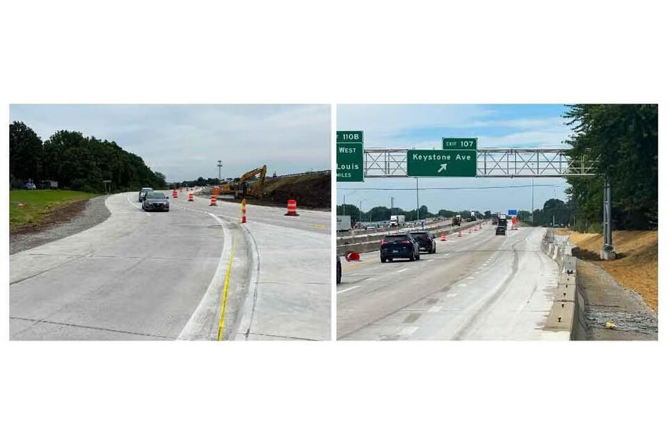 Keystone Avenue ramp reopens early in Indy