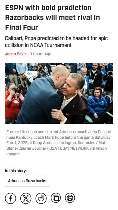 Razorbacks vs Wildcats: Final Four Showdown?