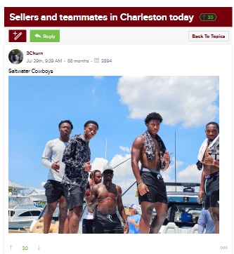 Charleston’s Gamecock QB, boats & big NIL moves