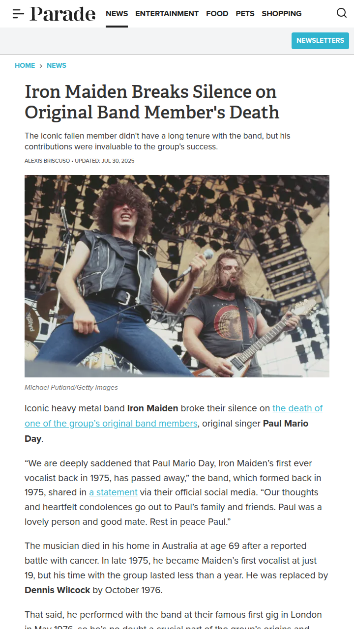 Iron Maiden’s Tribute Sparks Fandom Debate 🕯️