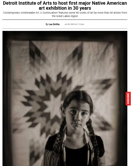 Detroit’s art scene gets a major Native spotlight
