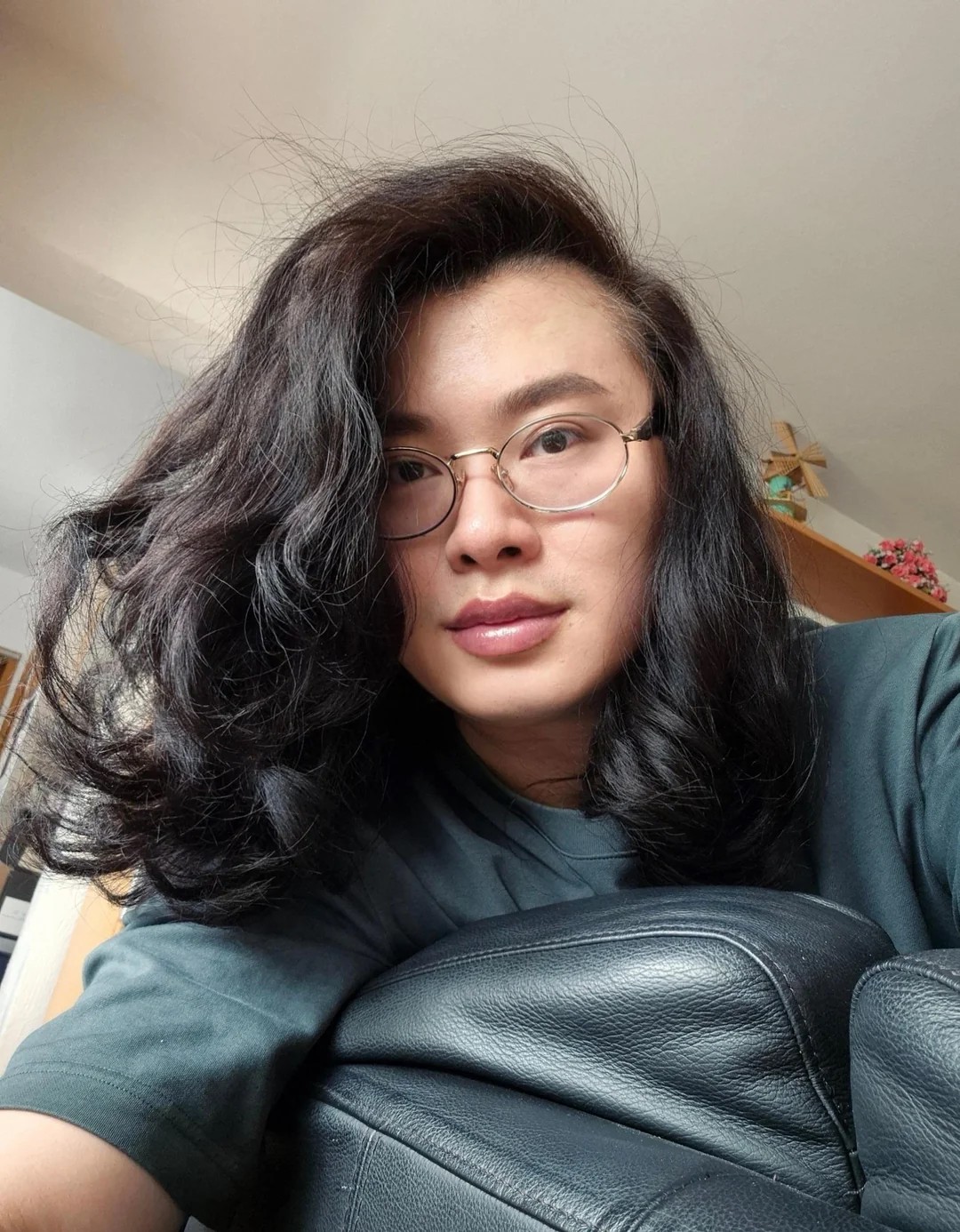 Just turned 44 and had short hair most of my life. 