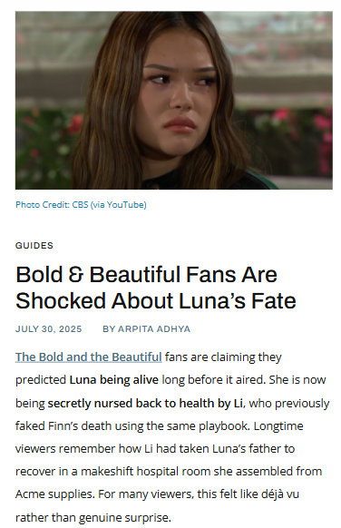 Luna’s “Death” Twist Déjà Vu? 🤔