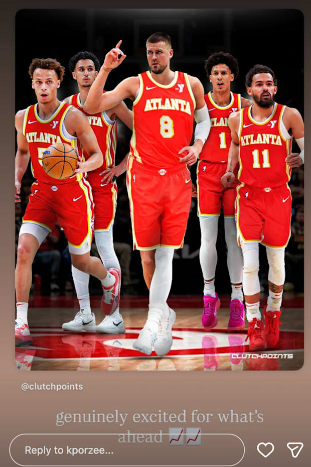 Porzingis on Joining the Hawks: “Easier to Surprise People Here Than in Boston”