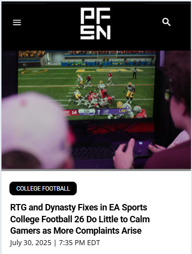 Is EA Dropping the Ball on College Football 26?