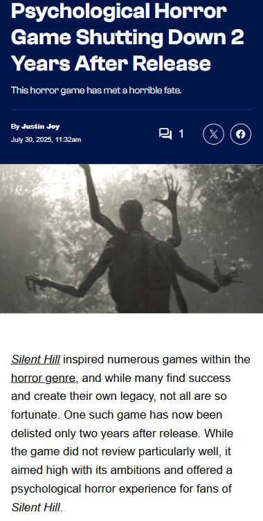 Why Are Horror Games Disappearing?