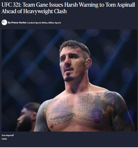 Aspinall vs Gane: Who Handles the Heat?