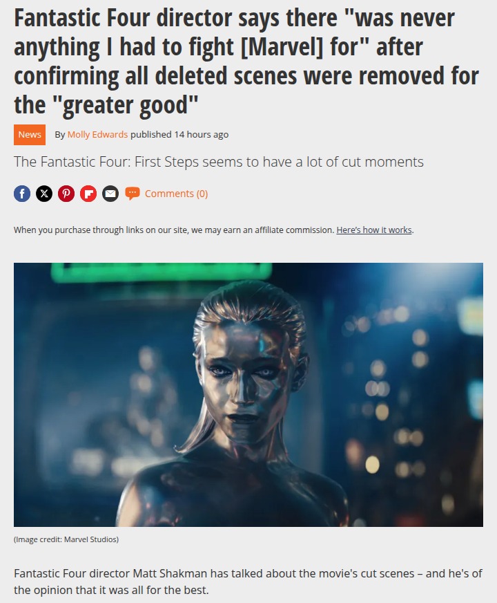 Director Spills on Fantastic Four Cuts 🎬