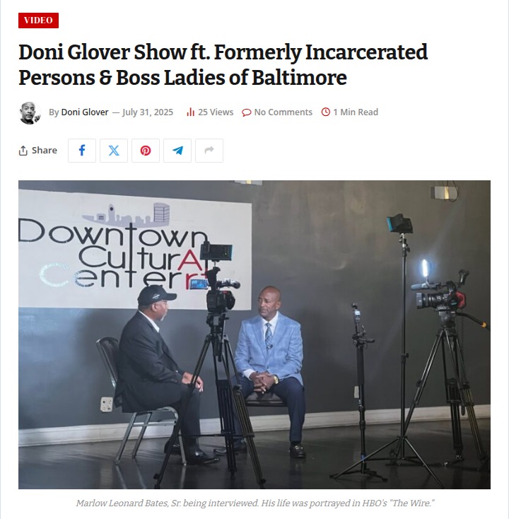Baltimore voices: From prison to powerhouses