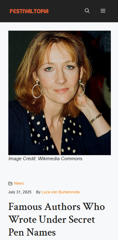 J.K. Rowling’s Secret Identity Exposed! 🕵️‍♀️