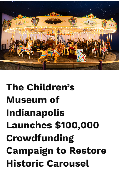 Help save Indy’s magical carousel!