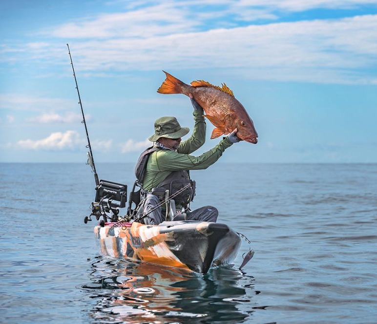 Found the secret to kayak fishing success