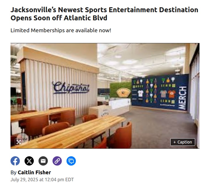 Jacksonville’s Chipshot brings pickleball, golf & more