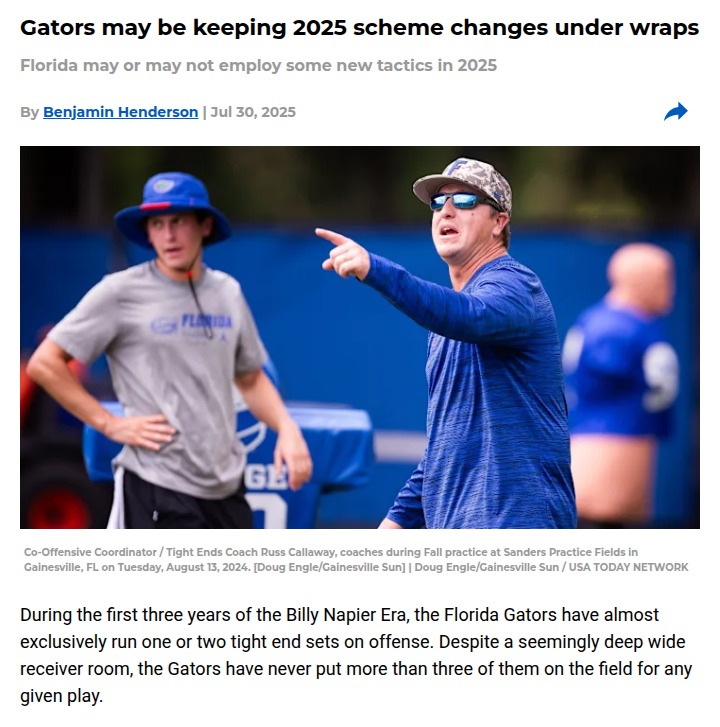 Florida Gators offense: Will 2025 bring surprises?