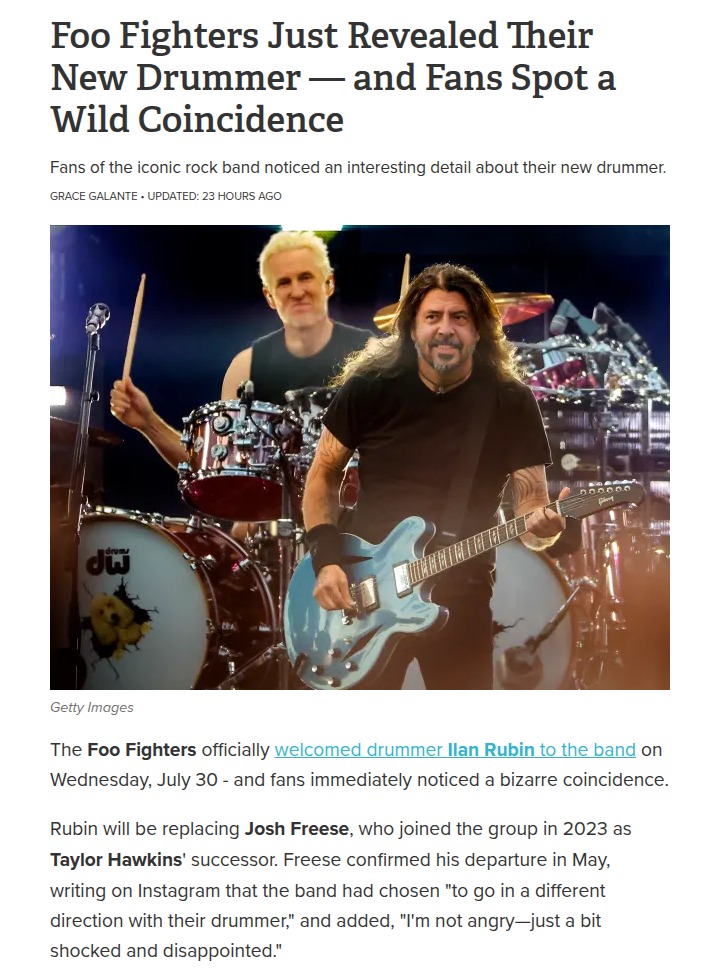Foo Fighters & NIN Literally Swapped Drummers! 🥁