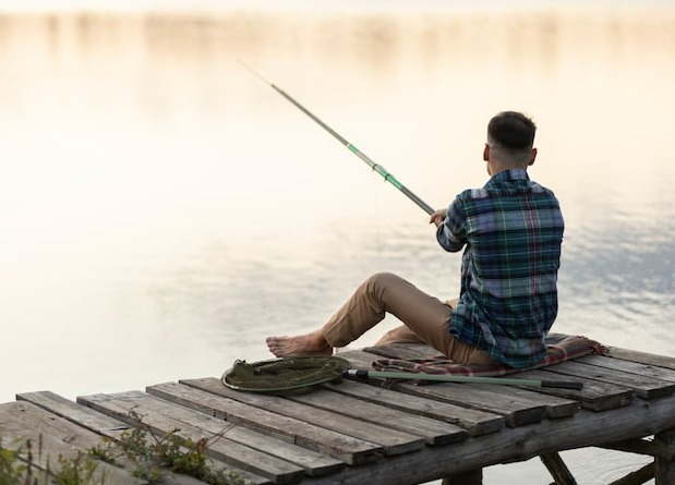 Fishing made me feel stupid at first...
