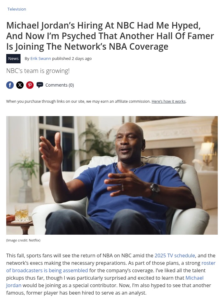 T-Mac Joins Air Jordan on NBC’s NBA Squad