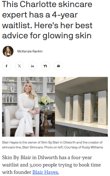 Charlotte’s skincare secret: What the 4-year waitlist pro swears by