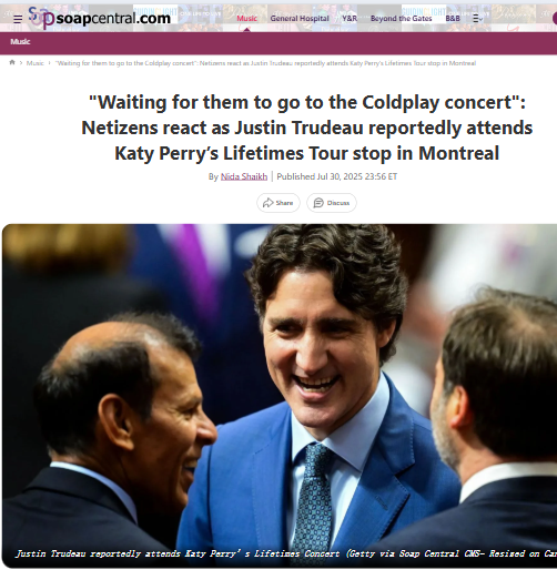 Trudeau & Katy Perry: Montreal Date Night? 👀