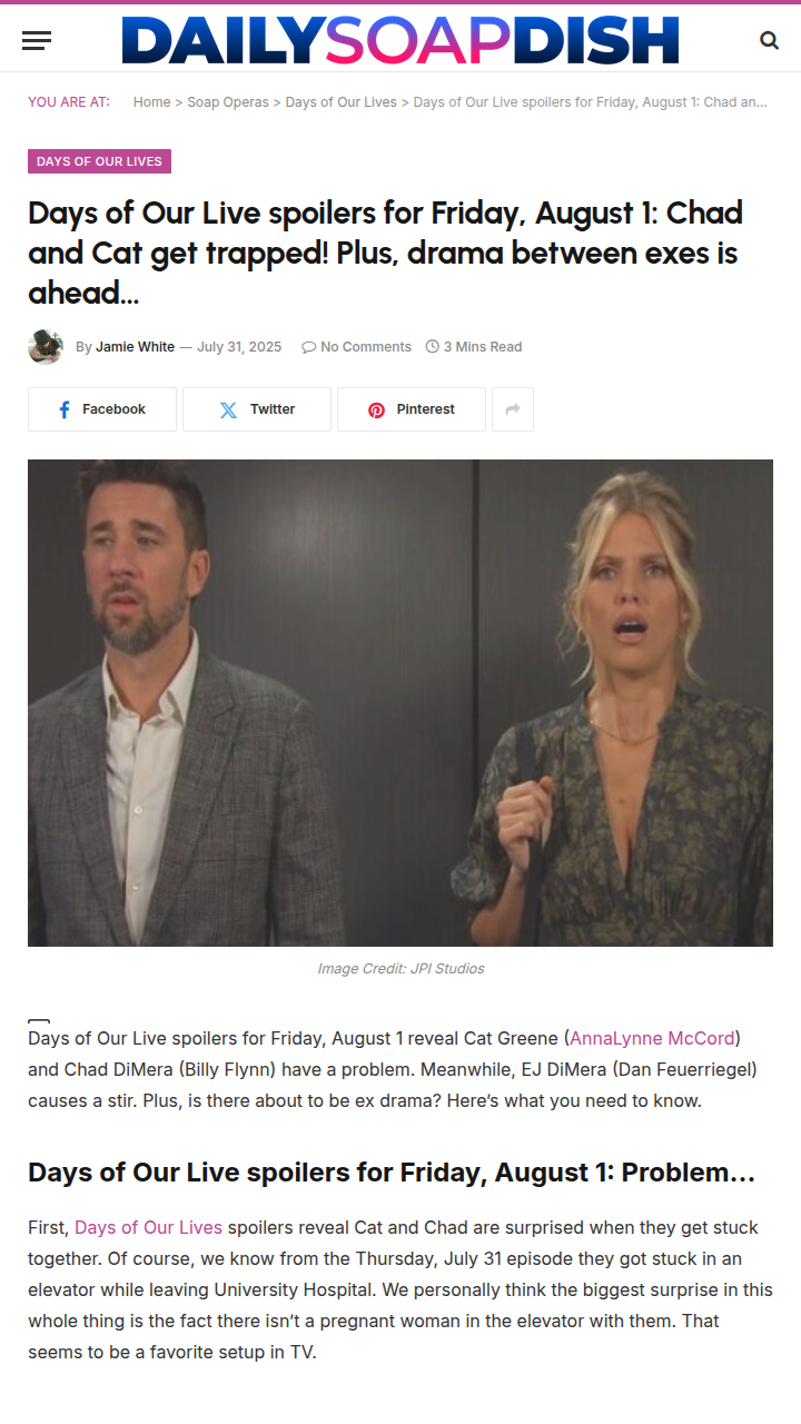 Cat & Chad Elevator Drama! 🚨
