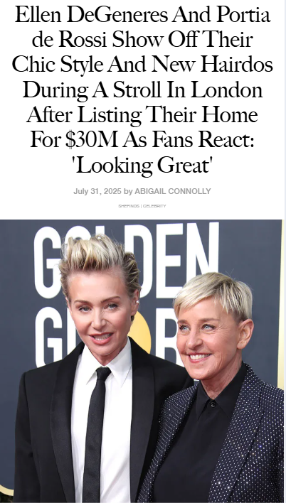 Ellen & Portia’s London Glow-Up!