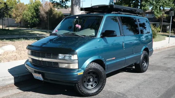 North Hollywood’s ultimate lifted Astro camper