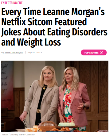 Leanne Netflix Sitcom’s Wildest Diet Jokes