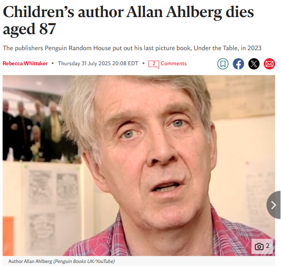Allan Ahlberg’s Last Book Twist 📚