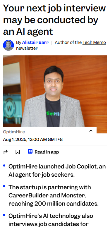 AI Is Now Your Job Interviewer?!