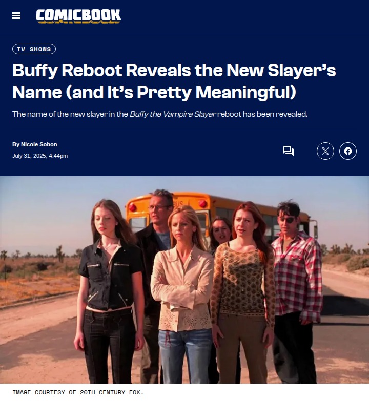 Buffy Reboot: Nova’s Name Hints at Drama 🌟