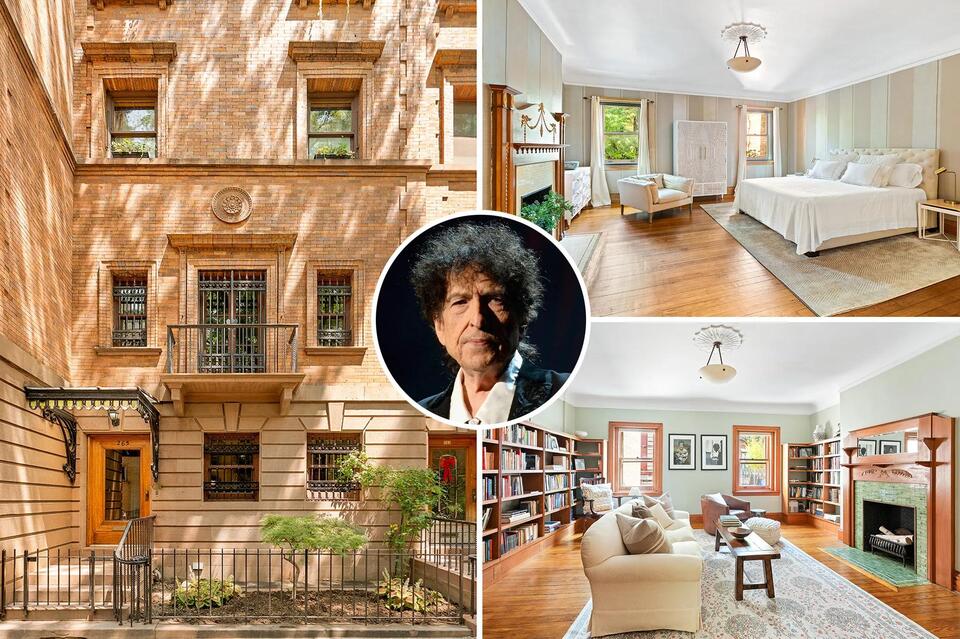 Bob Dylan’s Harlem home hits the market