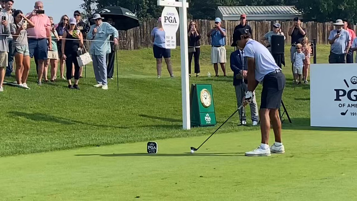 Charlie Woods Falls Short at Jr. PGA