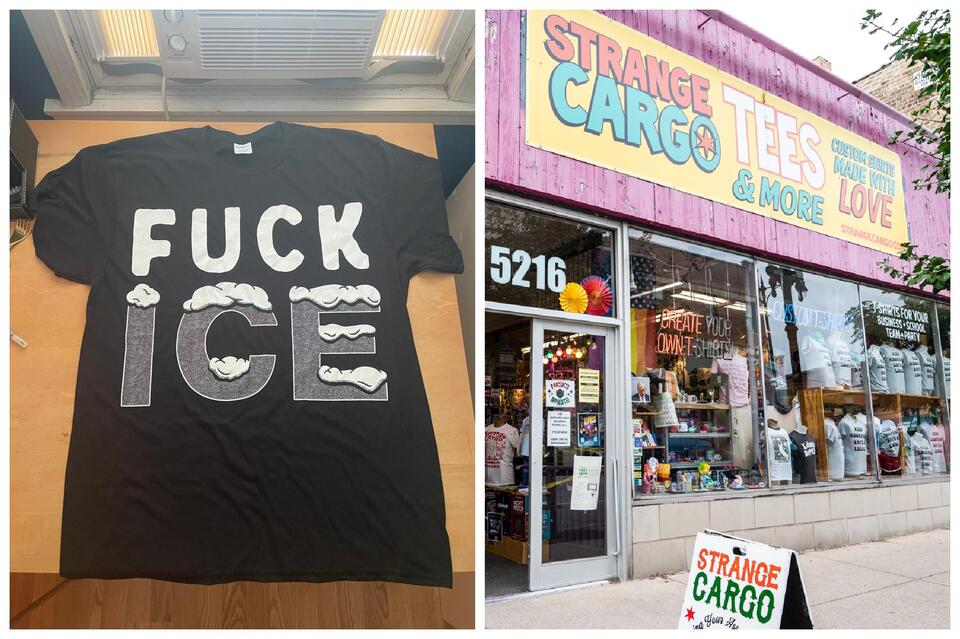 Andersonville’s free ‘F— ICE’ shirts spark buzz