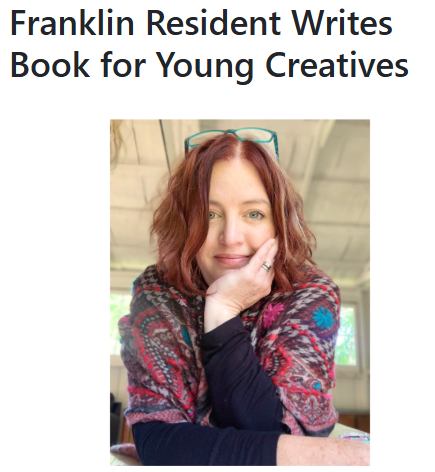 Franklin author’s new book redefines creative careers